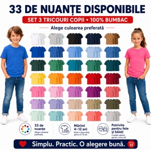 SET 3 TRICOURI COPII