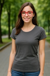 Set 3 tricouri Dama Bumbac Simplu Casual Elegant lejer, tricou decoltat femeie, Dama - Img 71