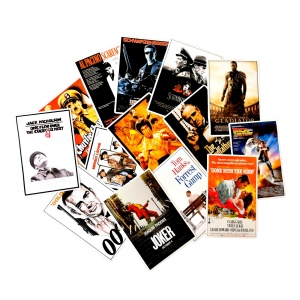 Set 30 stickere pentru decor Best movie