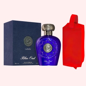 Set parfum Lattafa Blue Oud 100ml, parfum Arabesc, Unisex, Gentuta cosmetice - Img 11