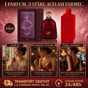 Set parfum Lattafa Muna 100ml, parfum Arabesc, Femei, Gentuta cosmetice - Img 7