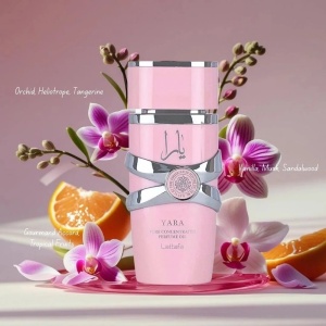 Set parfum Lattafa Yara Concentrated Oil 20ml, parfum Arabesc, Femei, Gentuta cosmetice - Img 15