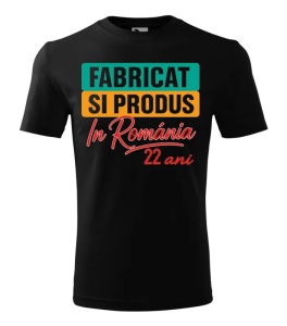 Tricou 22 ani Model: Fabricat și produs în România 22 ani | Bărbat - Img 2