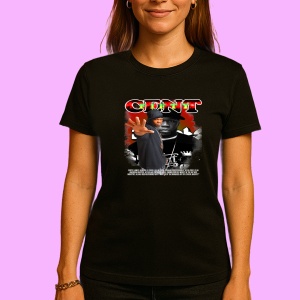 Tricou 50 Cent - Stop Pose, muzica Hip-Hop / Rap, Dama | Barbat | Copii, Culoare Negru