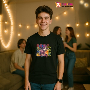 Tricou A$AP Rocky - Graffiti Style, muzica Hip-Hop / Rap, Dama | Barbat | Copii, Culoare Negru - Img 8