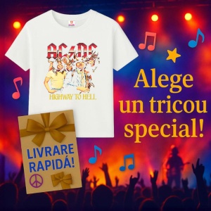 Tricou ACDC HIGHWAY TO HELL, muzica Rock, Dama | Barbat | Copii - Img 10