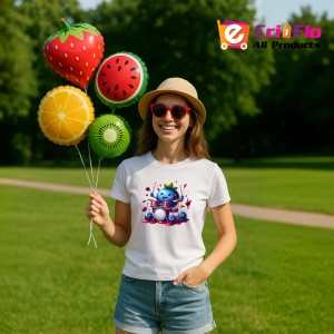 Tricou Afine amuzant de vara tobosar, Fructe, Copii | Dama - Img 10