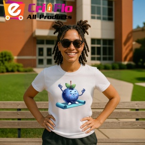 Tricou Afine amuzant de vara yoga, Fructe, Copii | Dama - Img 11