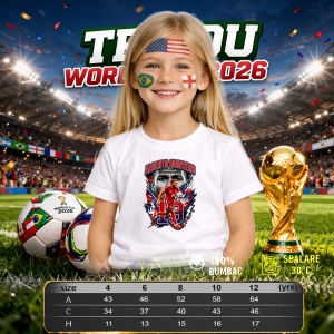 Tricou Alberto Quintero Panama World Cup Fifa 2026, din bumbac 100%, tricou alb, Copii | Dama | Barbat - Img 4