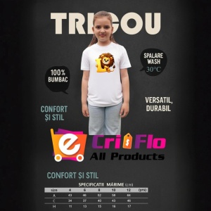 Tricou Alfabet Litera L , Alb, Unisex Dama si Barbat | Copii - Img 9