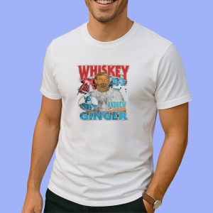 Tricou Andrew Santino - Whiskey Ginger, muzica , Dama | Barbat | Copii