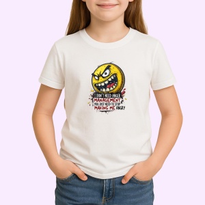 Tricou Anger Management Emoji Nervos, Copii | Dama | Barbat - Img 2