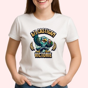 Tricou Azi Castigam, Victorie - Victory Runs Through Us - Copii | Dama | Barbat