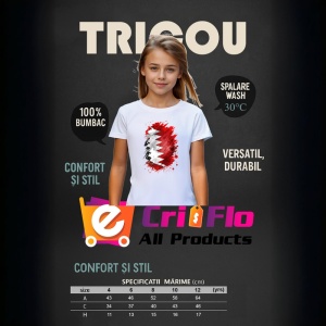 Tricou Bahrain Steag Splash Art, Copii | Dama | Barbat - Img 8