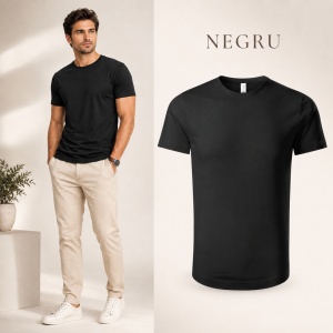 Tricou Bărbat 819 Epic, 100% Bumbac Organic, 160 g/m², Guler Rotund, 14 Culori, Mărimi S–3XL - Img 19