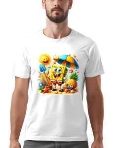 Tricou barbat - Beach SpongeBob