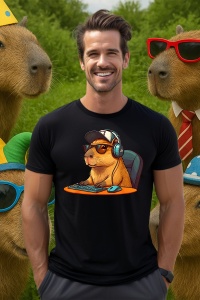 Tricou Barbat CapyBara - Gamer 2 - Img 4