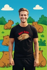 Tricou Barbat CapyBara - Napy bara - Img 3