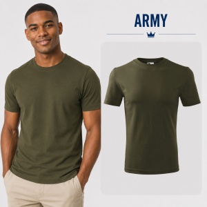 Tricou Bărbat Classic Basic New, 100% Bumbac, 145 g/m², Guler Rotund, 26 Culori, Mărimi S–3XL - Img 15