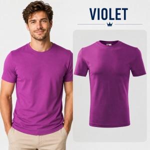 Tricou Bărbat Classic Basic New, 100% Bumbac, 145 g/m², Guler Rotund, 26 Culori, Mărimi S–3XL - Img 36