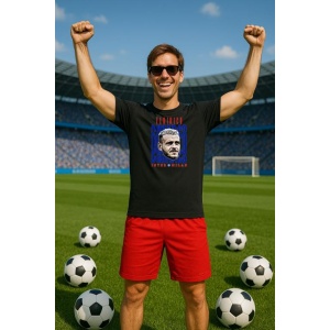 Tricou Barbat cu Fotbalistul Federico Dimarco - Inter Milano v1 - Img 2