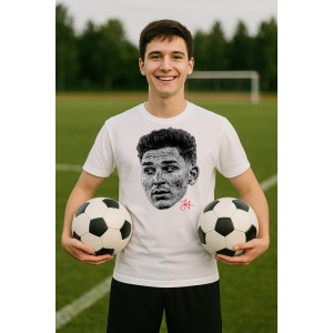 Tricou Barbat cu Fotbalistul Juliin ulvarez - Manchester City - Img 9