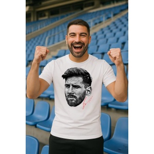 Tricou Barbat cu Fotbalistul Lionel Messi - Inter Miami CF - Img 9
