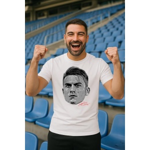 Tricou Barbat cu Fotbalistul Paulo Dybala - AS Roma - Img 11