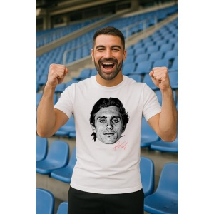 Tricou Barbat cu Fotbalistul Riccardo Calafiori - Bologna FC - Img 9