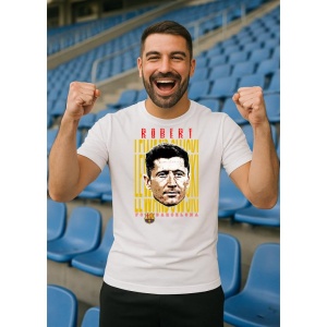 Tricou Barbat cu Fotbalistul Robert Lewandowski - FC Barcelona - Img 11