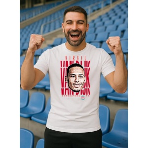 Tricou Barbat cu Fotbalistul Virgil van Dijk - Liverpool FC - Img 11