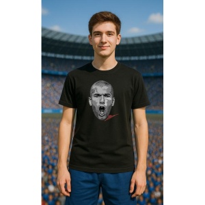 Tricou Barbat cu Fotbalistul Zinedine Zidane - Real Madrid - Img 3