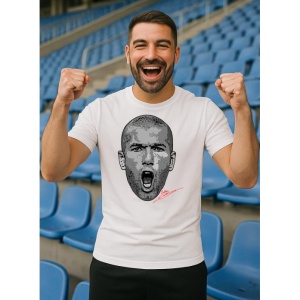 Tricou Barbat cu Fotbalistul Zinedine Zidane - Real Madrid - Img 7