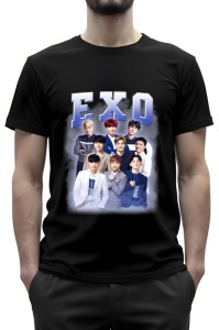 Tricou barbat - EXO KPOP - KPOP, stil, muzică, idol, cultură, pop, trendy, grup, fanbase, Korea