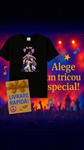 Tricou barbat Kpop cu trupa BLINK music Coreean 174 - Img 10