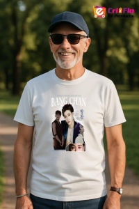 Tricou barbat Kpop cu trupa CHRISTOPHER CHAN BANG BANG CHAN music Coreean 204 - Img 5