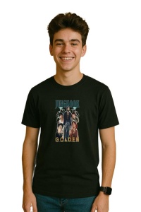 Tricou barbat Kpop cu trupa JUNGKOOK 9 music Coreean 247 - Img 3