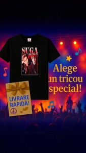 Tricou barbat Kpop cu trupa SUGA music Coreean 292 - Img 10