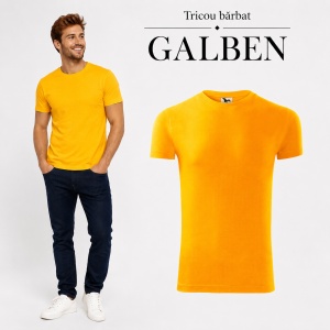 Tricou Bărbat Malfini Viper 143, 100% Bumbac, 180 g/m², Guler Rotund, Croială Slim Fit, 15 Culori Disponibile, Mărimi S 3XL - Img 15