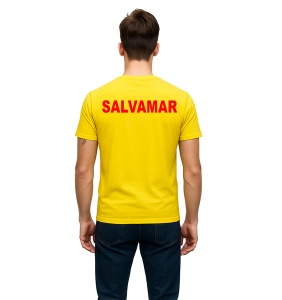 Tricou Barbat Salvamar Galben - model 2
