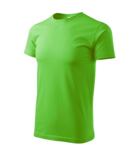 Tricou pentru barbati basic din bumbac de culoare verde mar