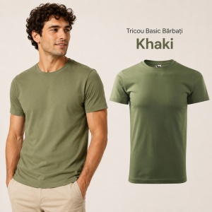 Tricou Bărbat Simplu Malfini Basic, 100% Bumbac, Regular Fit, casual office Guler Rotund, Multiple Culori XS - 5XL - Img 45