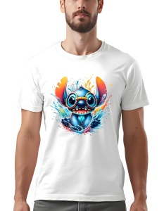 Tricou barbat - Splash Stitch