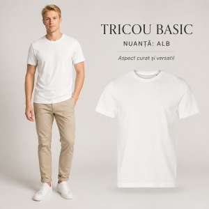 Tricou bărbătesc Malfini Edge 813, 190 g/m², guler rotund, S–6XL, 7 culori disponibile - Img 16