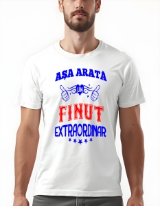 Tricou barbati - ASA ARATA UN FINUT