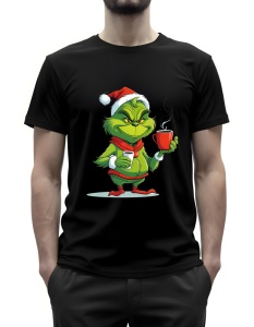 Tricou barbati - GRINCHY COFFEE