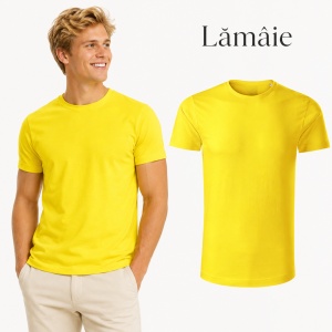 Tricou Bărbați Malfini Native GOTS 173, 100% Bumbac Organic, 150 g/m², Guler Rotund, Label Free, Mărimi S 3XL, 15 Culori - Img 17