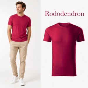 Tricou Bărbați Malfini Origin GOTS 171, 100% Bumbac Organic, 160 g/m², Guler Rotund, Label Free, Mărimi S 3XL, 15 Culori - Img 21