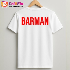 Tricou BARMAN , Personalizat | Unisex Dama si Barbat - Img 2