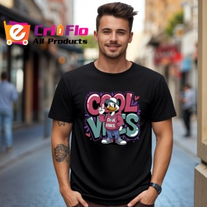 Tricou Bear teddy cu hanorac roz si stropi violet Copii | Dama | Barbat, negru - Img 6